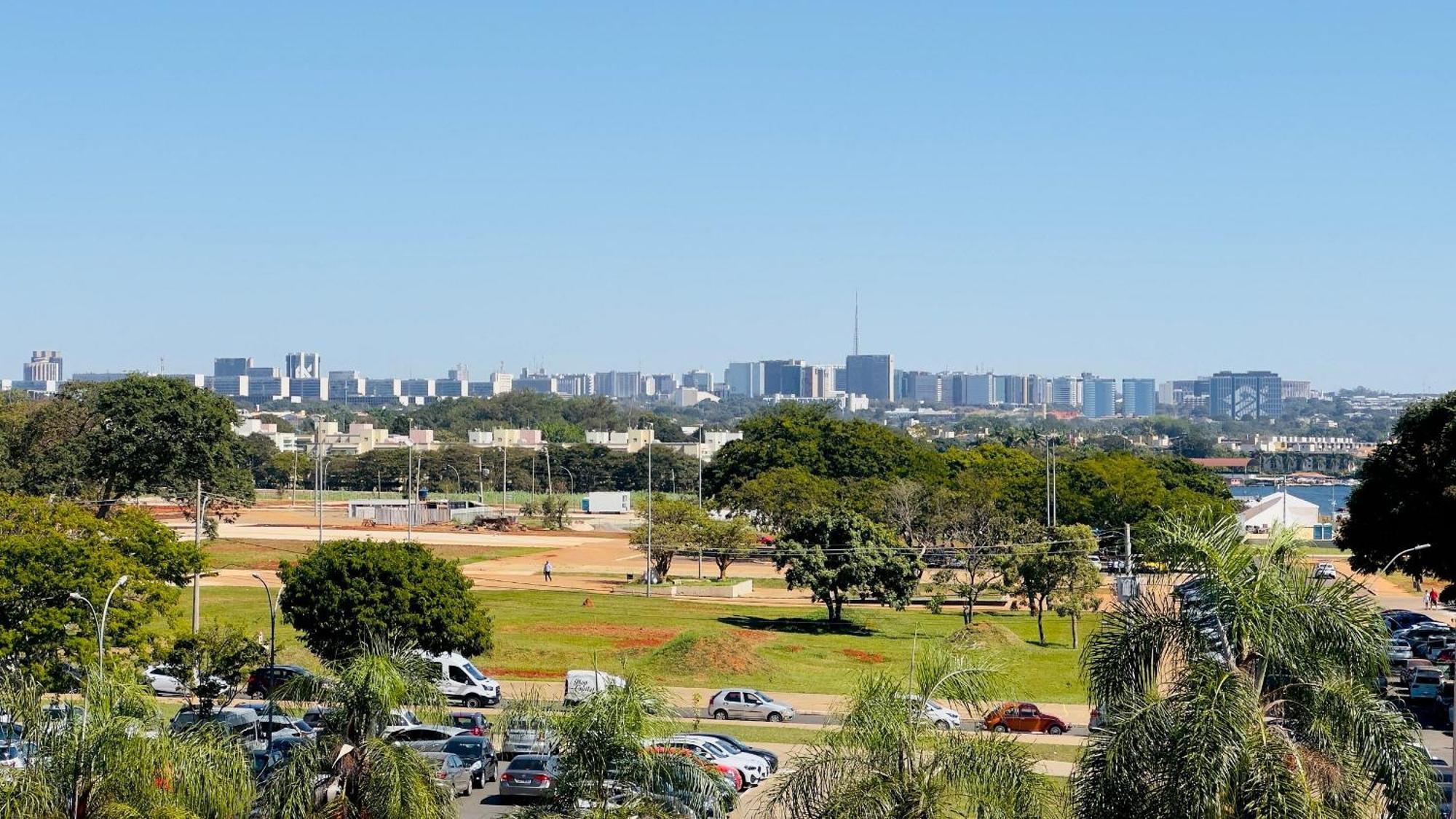 Flat 430 Lindo Com Vista Para O Lago Brezilya Dış mekan fotoğraf